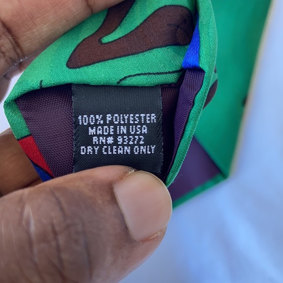 Coca Cola Polar Bear and Warner Bros 1996 Tasmanian Devil Poly Ties! - Picture 10 of 10